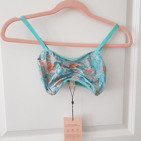 Spell & the Gypsy Collective Seashell Bralette in seafoam - Picture 1 of 7